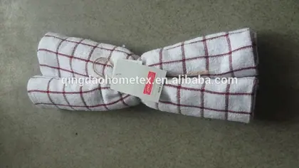 2PK Yarn Dyed Gingham Hand Towel — 2