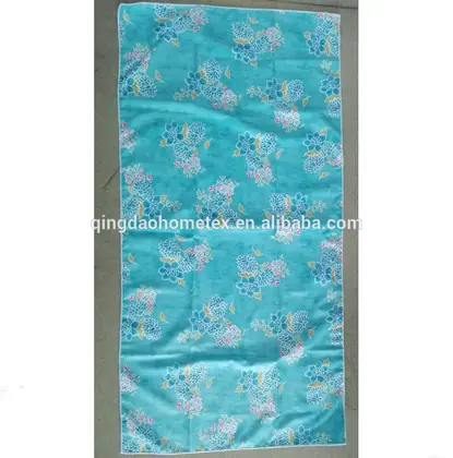 80% Polyester 20% Polyamide Heat Transfer Printed Microfiber Bath Towel