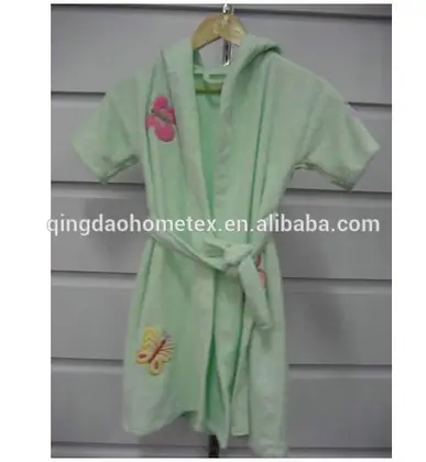 Classic Plain Colour Coral Fleece Adult Bathrobe — 4