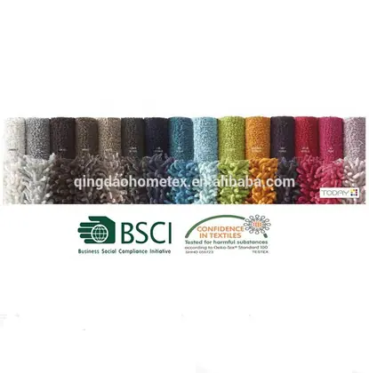 100% Polyester Chenille Bathmat — 4
