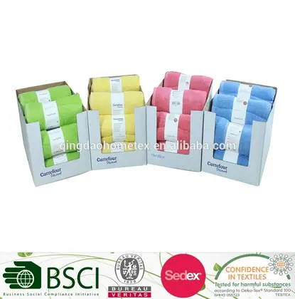 100% Cotton Christmas Embroidery Towel Pack — 3