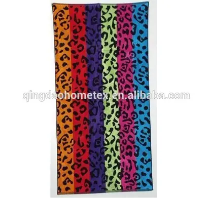 Blue Colour Yarn Dyed Double Jacquard Beach Towel — 6