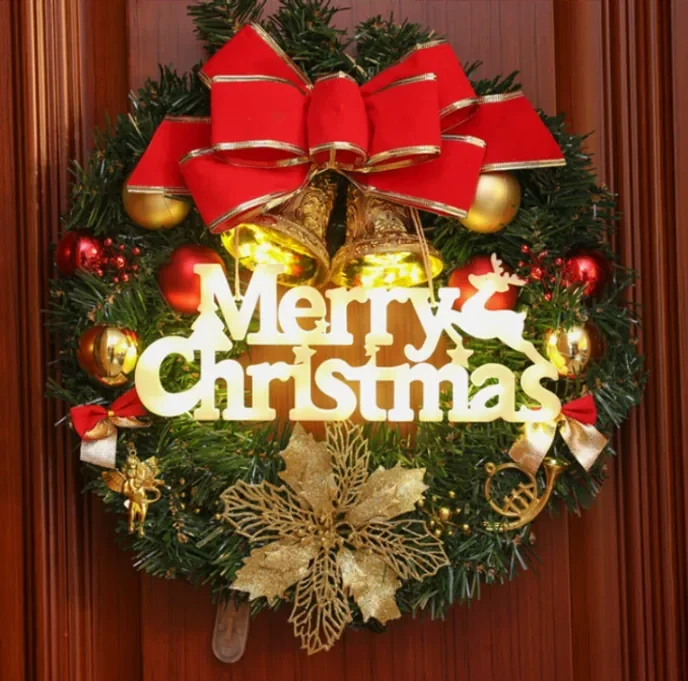 Christmas Ornament and Wreath Light - Lit baubles, hanging ornaments and pre-lit wreaths for tree and door.