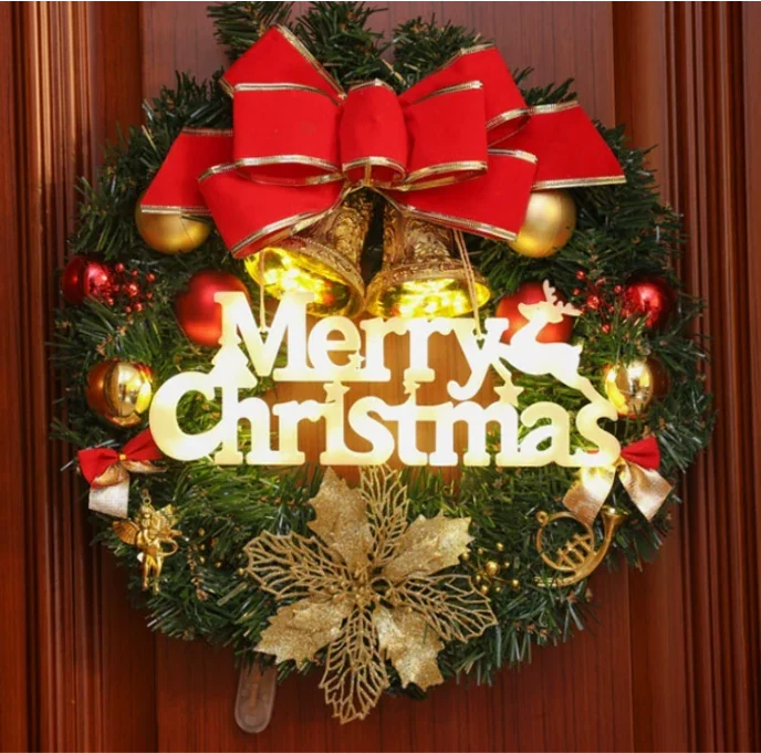 Christmas Ornament and Wreath Light - Lit baubles, hanging ornaments and pre-lit wreaths for tree and door.