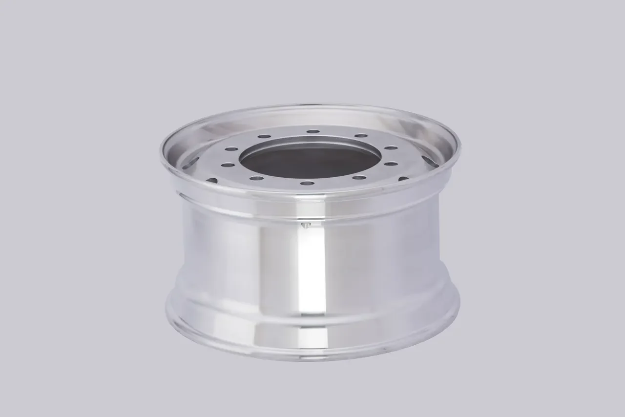 22.5x11.75 Coated truck wheel view 4