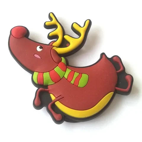 Kühlschrankmagnet Weihnachtsmann und Elch RC-CR018
