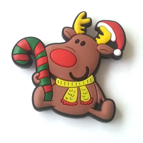 Kühlschrankmagnet Weihnachtsmann und Elch RC-CR019