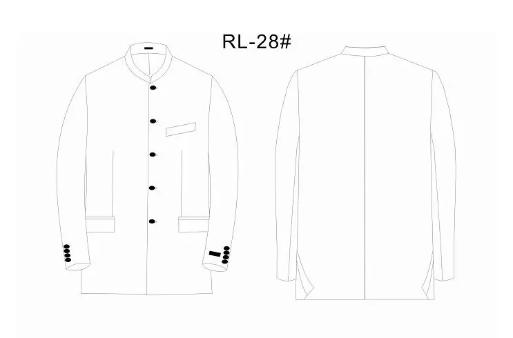 RL28 - классический стиль с длинным рукавом от Right Luck