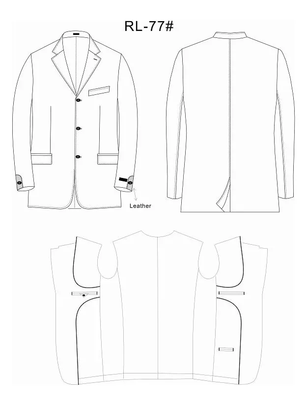 RL77 - classics long sleeve style by Right Luck