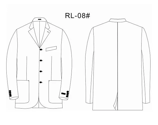 RL08 - classics long sleeve style by Right Luck