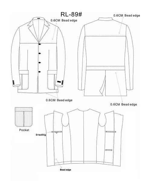 RL89 - classics long sleeve style by Right Luck