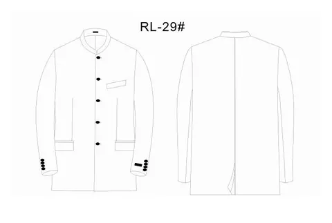 RL29 - Right Luck의 클래식 긴소매 스타일