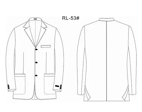 RL53 - classics long sleeve style by Right Luck