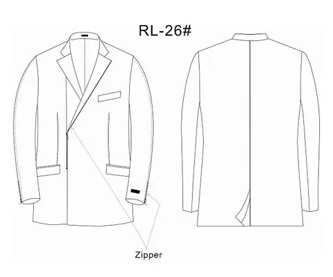 RL26 - classics long sleeve style by Right Luck