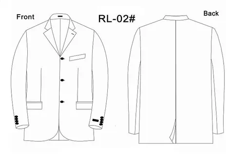 RL02 - classics long sleeve style by Right Luck