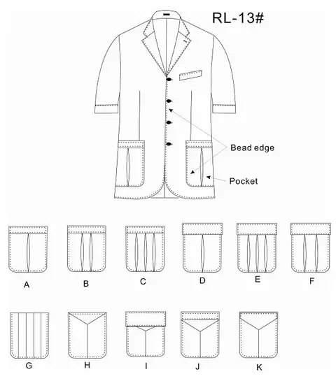 RL13 - классический стиль с коротким рукавом от Right Luck