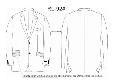 RL92 - классический стиль с длинным рукавом от Right Luck