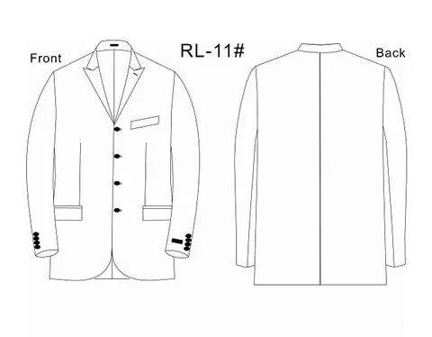 RL11 - classics long sleeve style by Right Luck