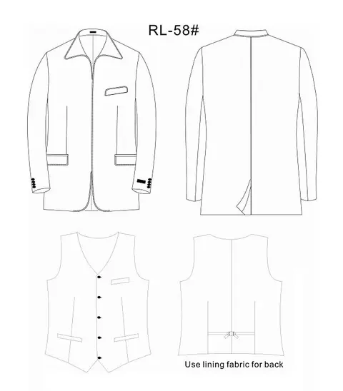 RL58 - classics long sleeve style by Right Luck