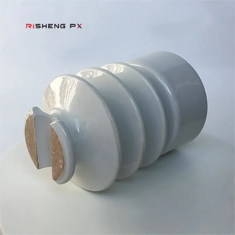 ZS-600 pin post insulators in the yard