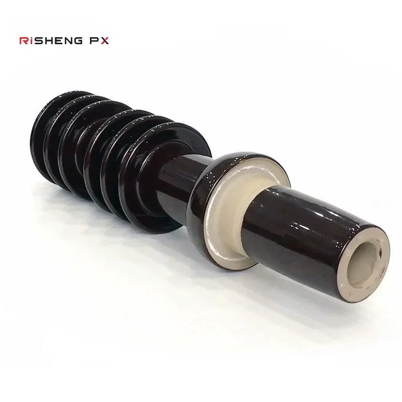450MM ceramic isolators arranged in a row