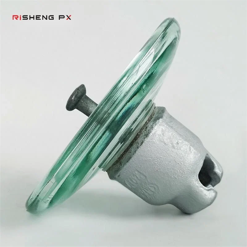 U40B glass disc insulator cap and socket coupling