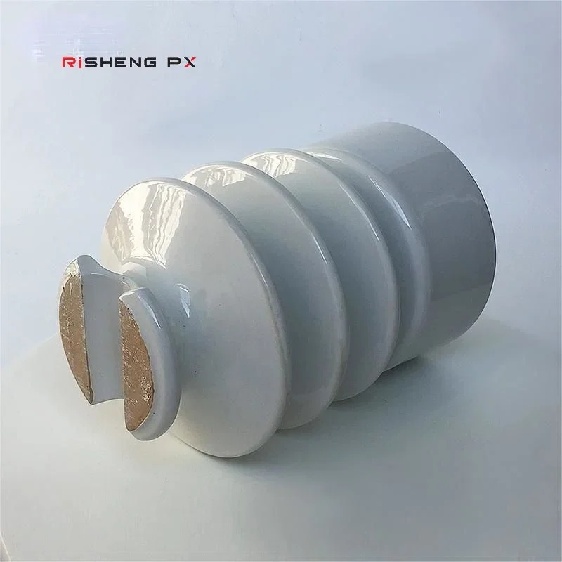 ZS-770 pin post porcelain insulators in the factory yard