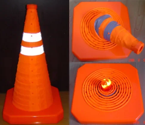 Retractable Traffic Cone 701