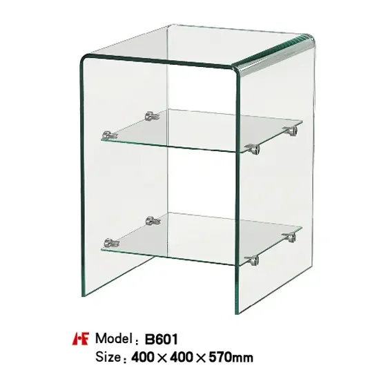 B601 hot bent glas manufactured by Romance Furniture