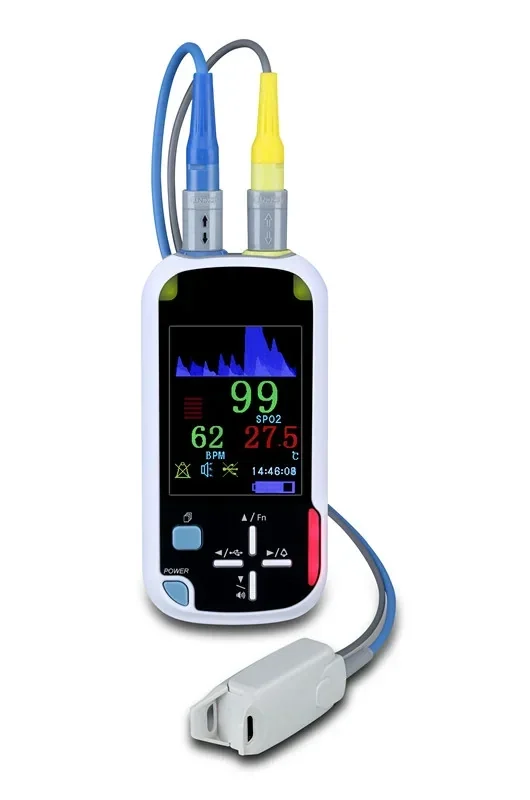Wireless Bluetooth Handheld Pulse Oximeter view 2