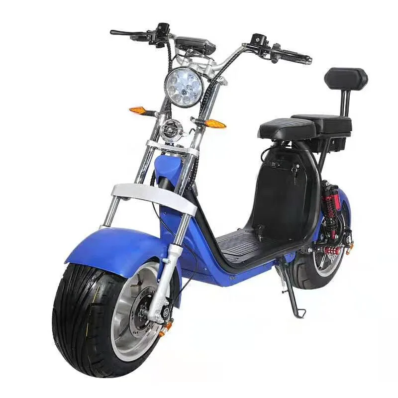 Citycoco mit hoher Leistung 3000W — E-Scooter mit Breitreifen