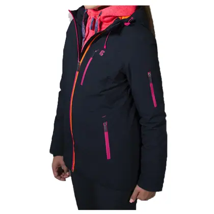 Damen-Softshell-Skijacke mit angesetzter Kapuze, Ansicht 4