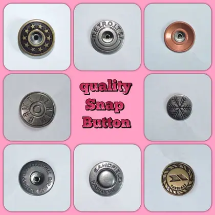 quality snap button view 1