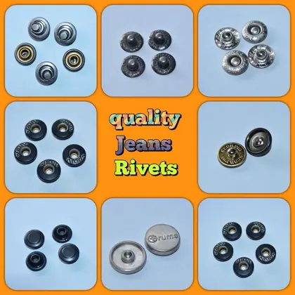 quality jeans rivets view 1