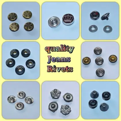 quality jeans rivets view 1