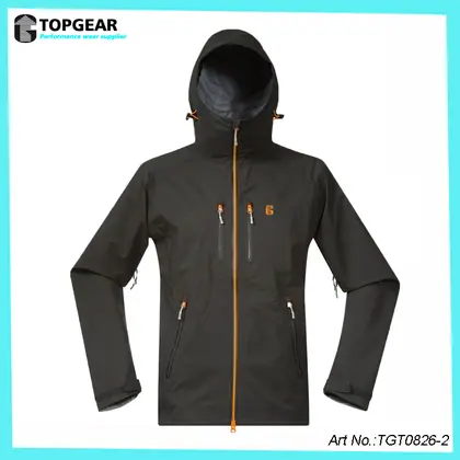 Men's 3-layer hardshell windbreaker jkt view 1