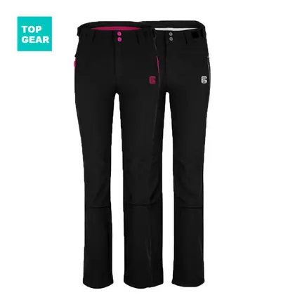 Women's softshell trekking pant for outdoor activities view 1