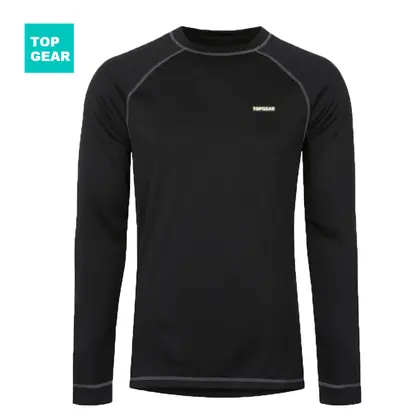men's running wear with long sleeve view 1