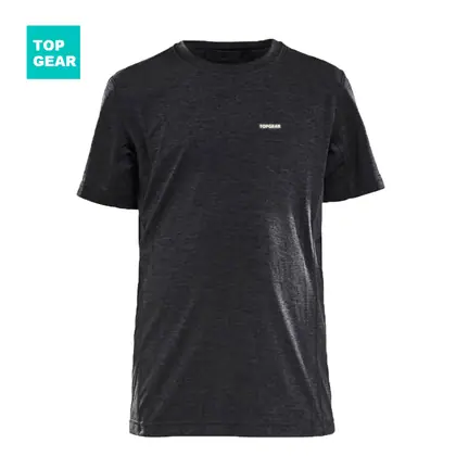 Junior running t-shirt day or night use view 1