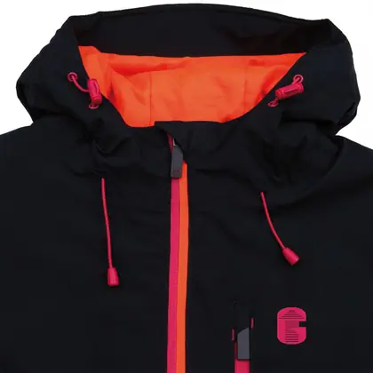 Chaqueta de esquí softshell de mujer con capucha integrada, vista 5