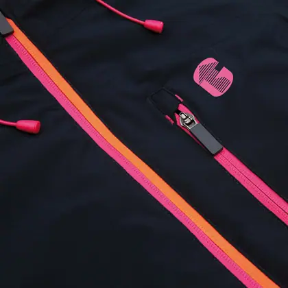 여성용 소프트셸 스키 재킷(일체형 후드) 이미지 6