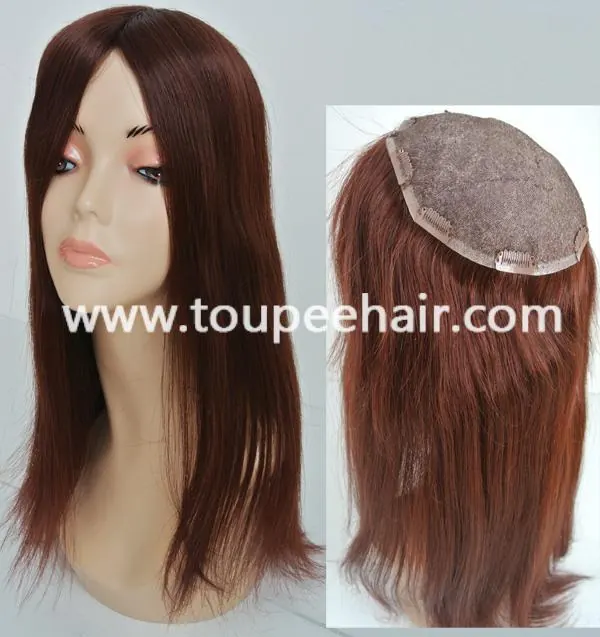 silk base women toupee