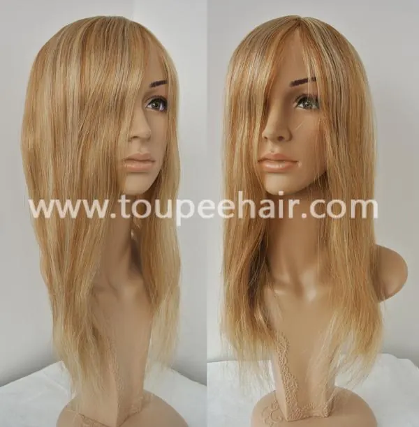 women highlight toupee